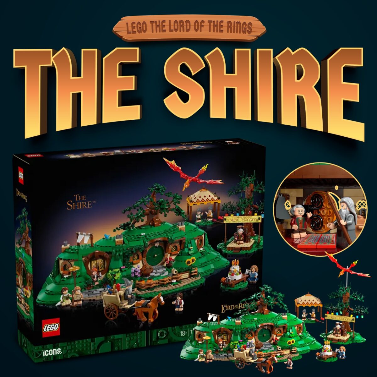 LEGO: THE LORD OF THE RINGS - THE SHIRE!