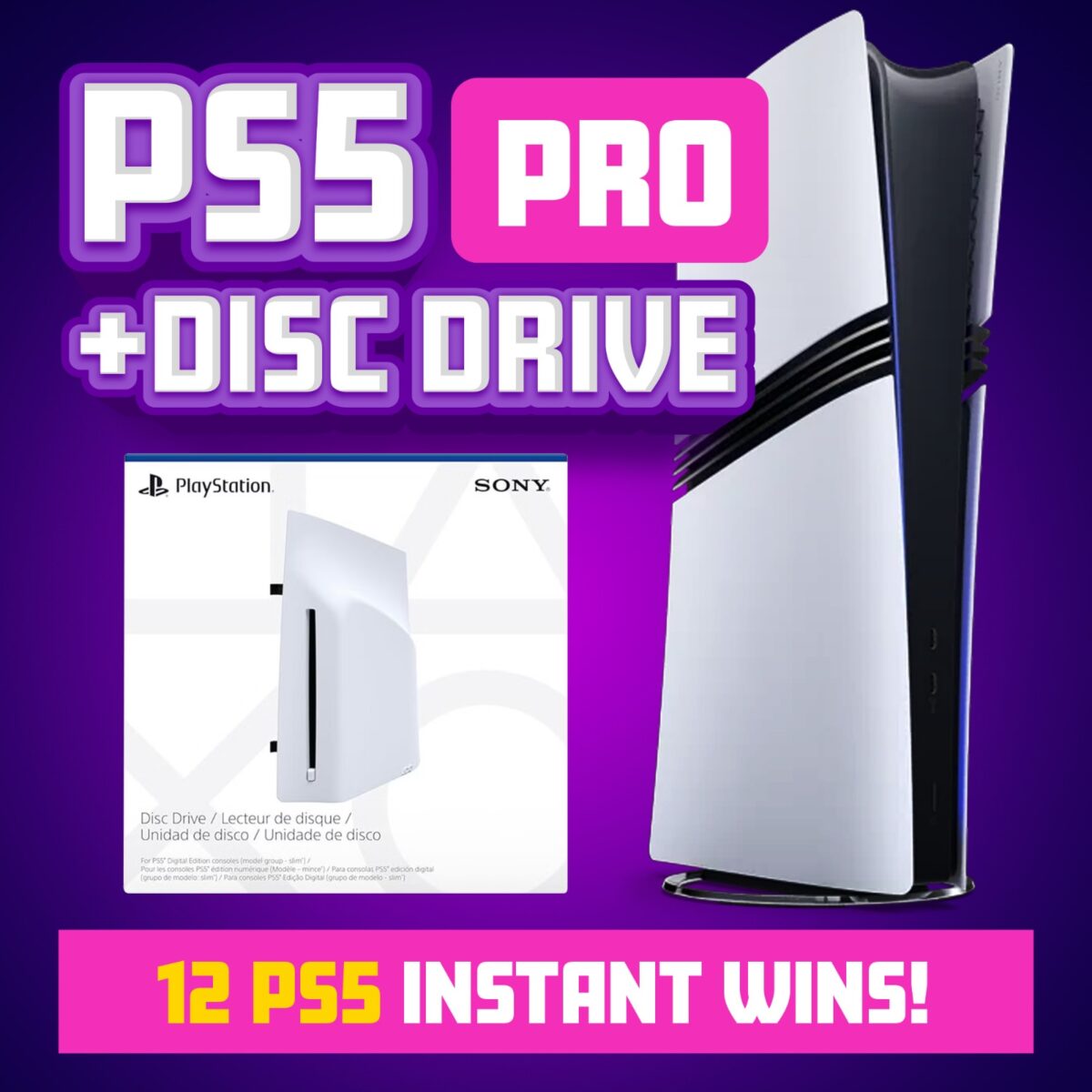 PLAYSTATION 5 - 12 INST WINS!