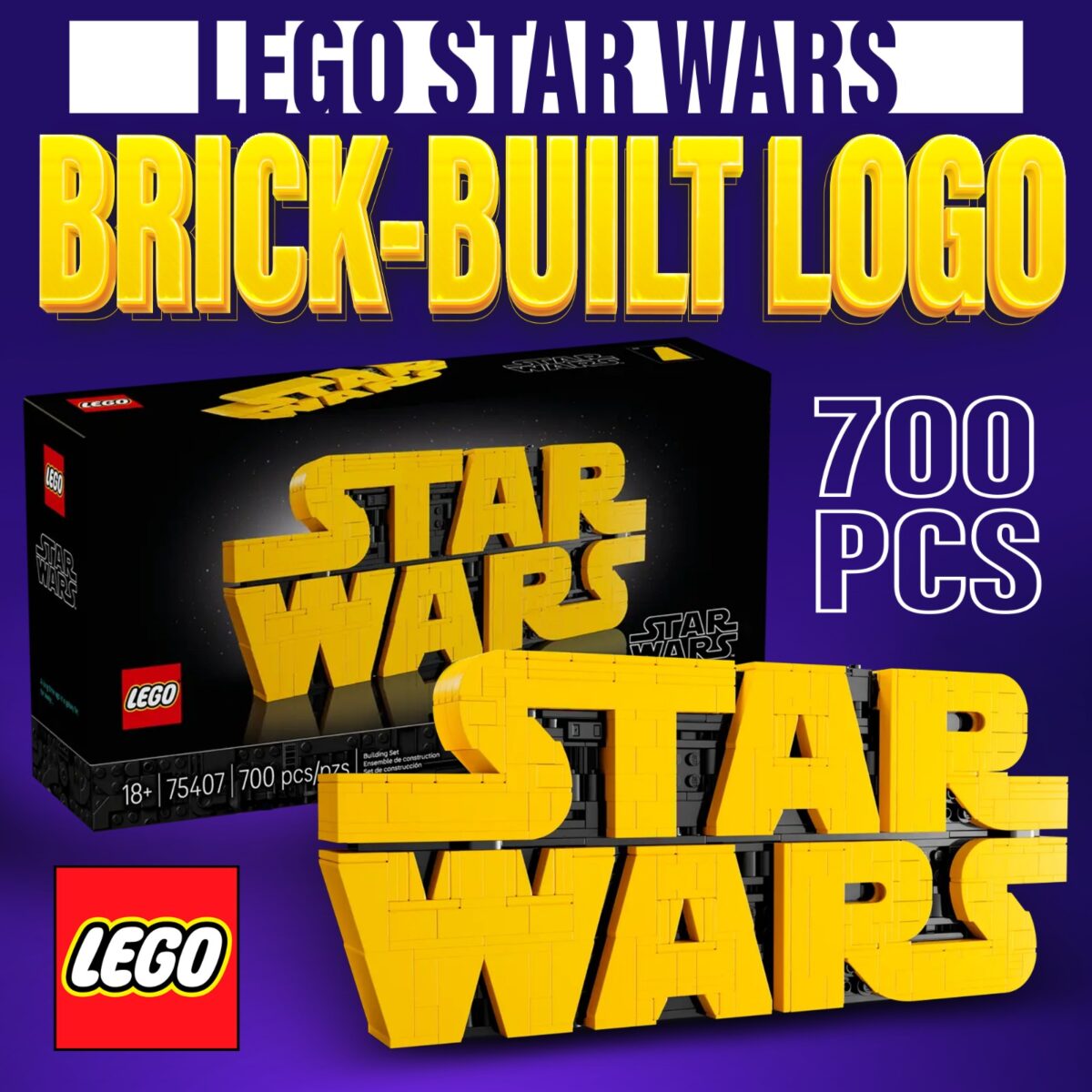 LEGO: STAR WARS LOGO! - AUTO DRAW