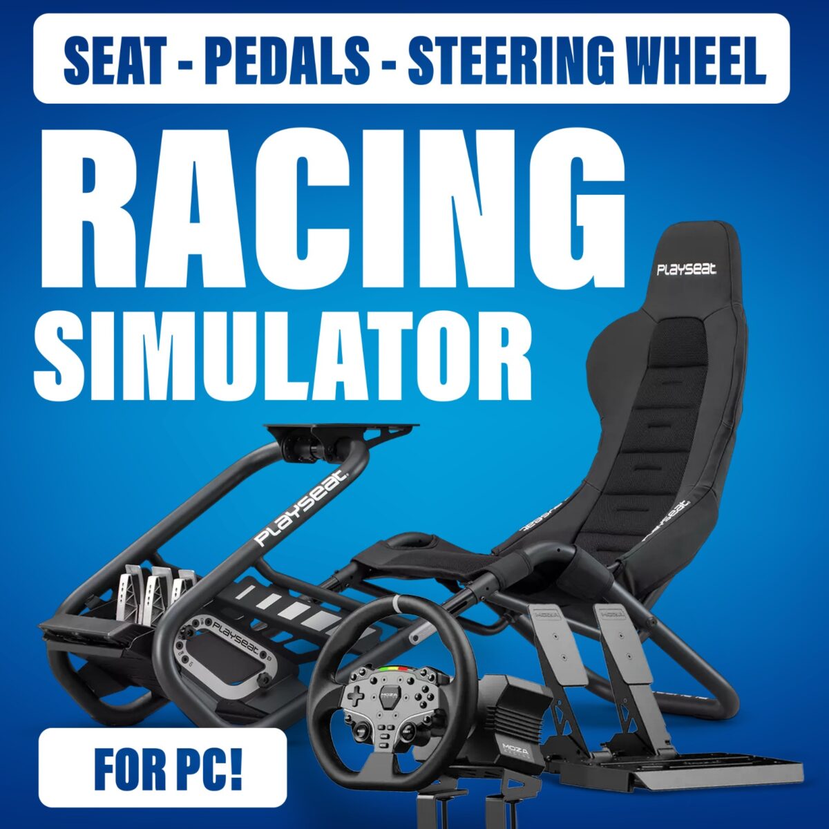 PLAYSEAT + MOZA R5 SIM BUNDLE!