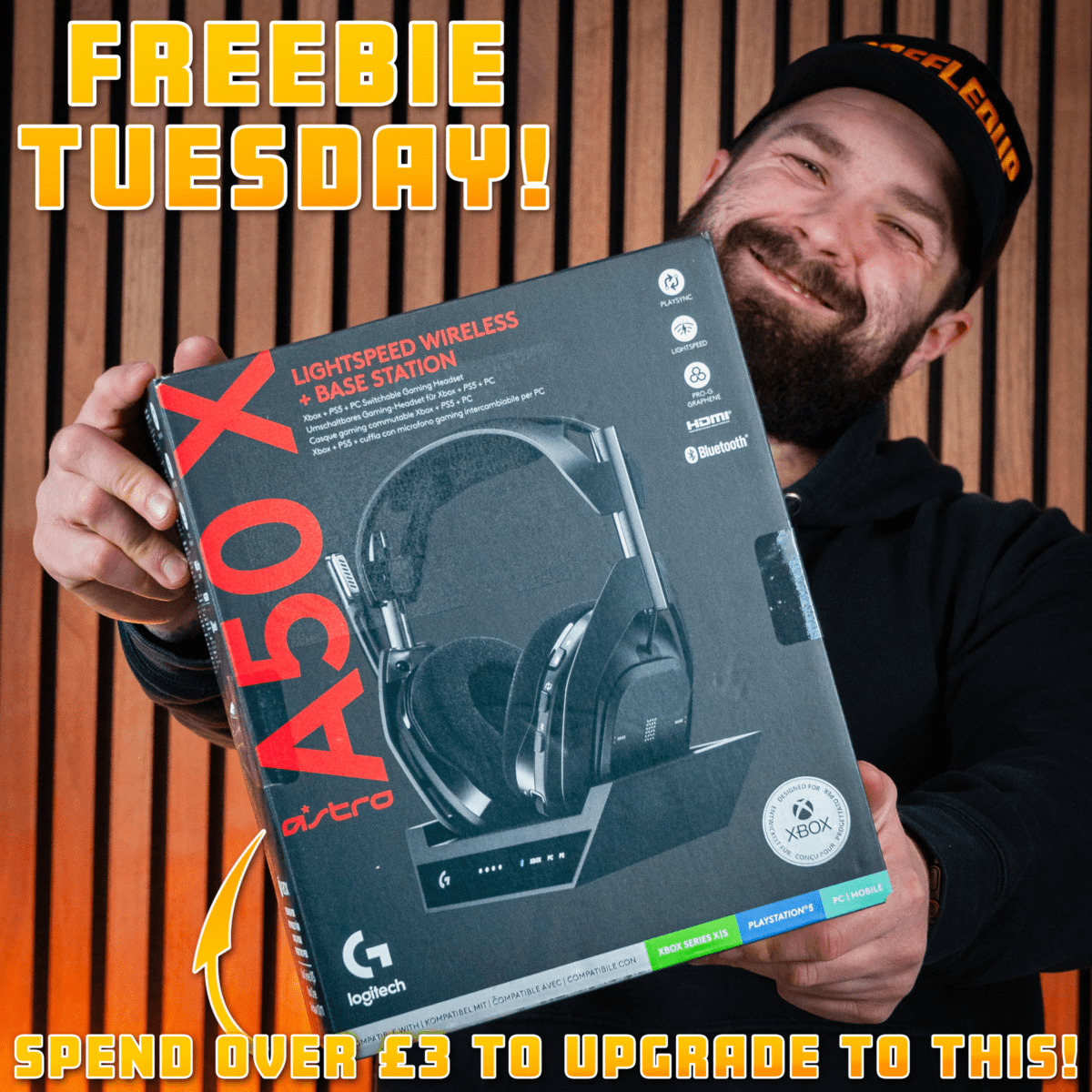 FREEBIE TUESDAY £100 CASH!