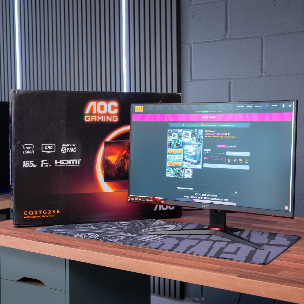 27" AOC 165Hz GAMING MONITOR! - Image 4