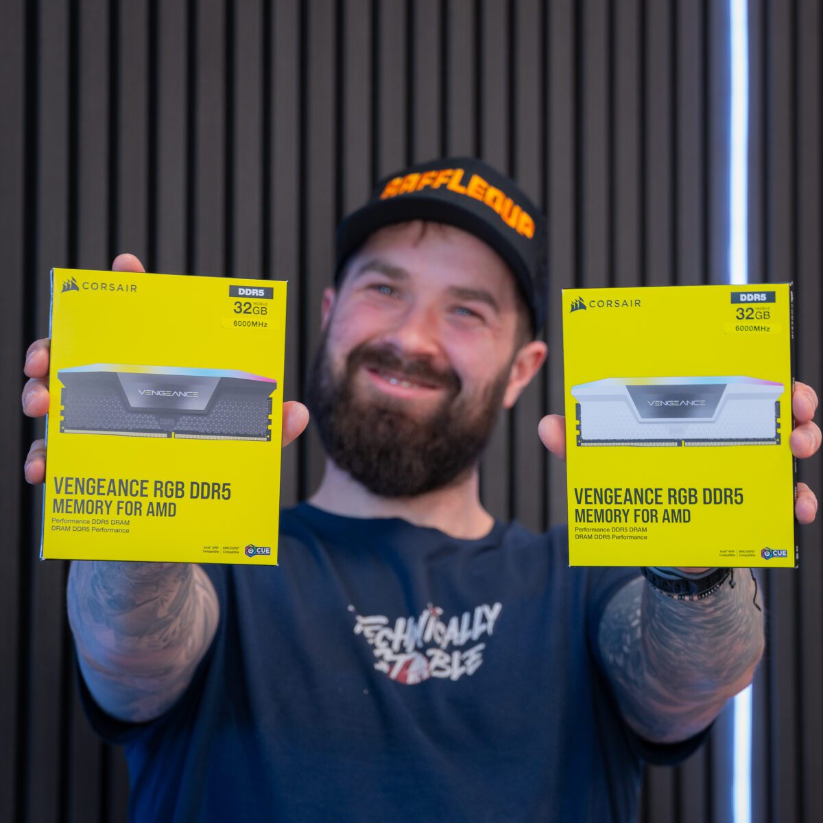 CHOICE OF CORSAIR DDR5 RAM!