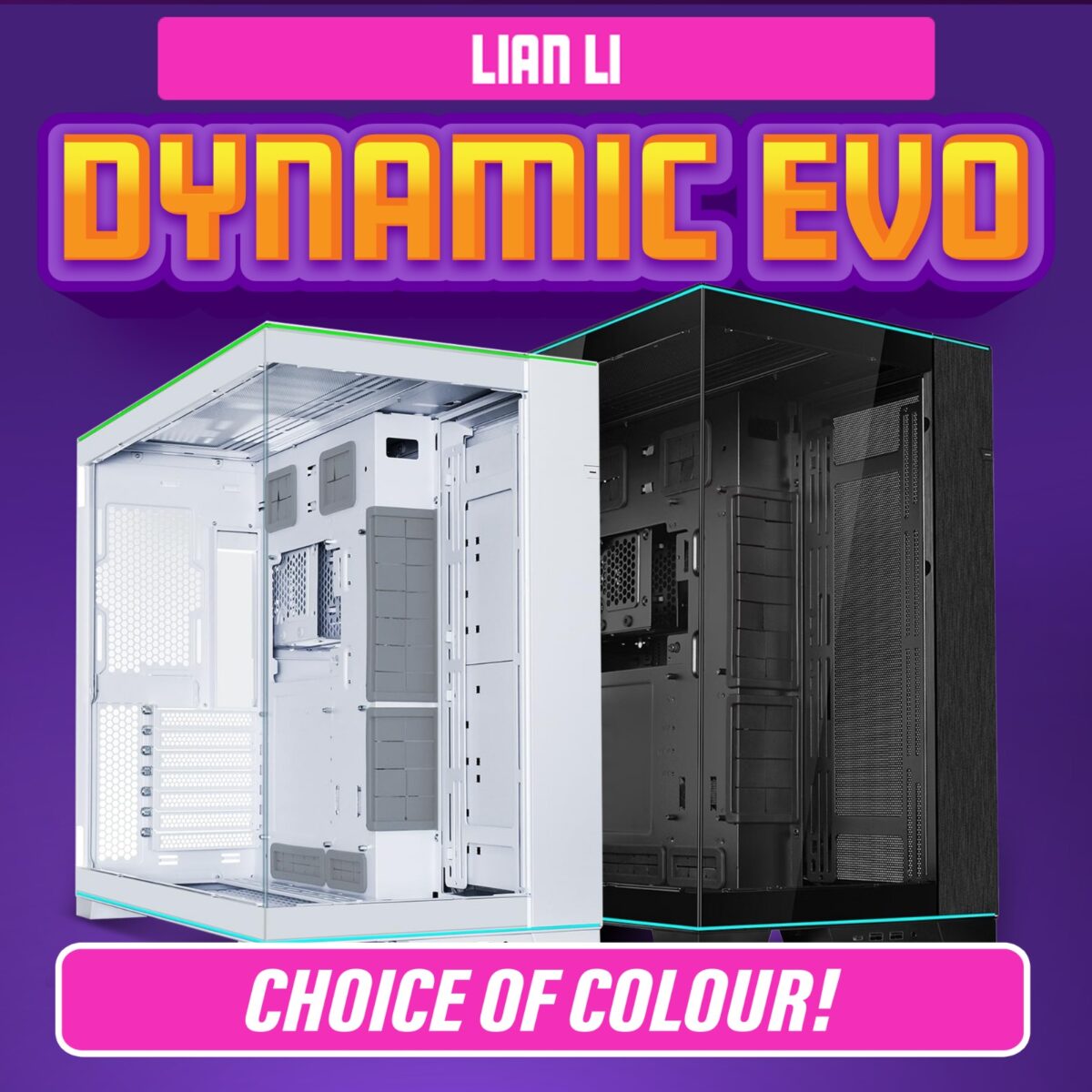 LIAN LI O11D EVO RGB CASE!