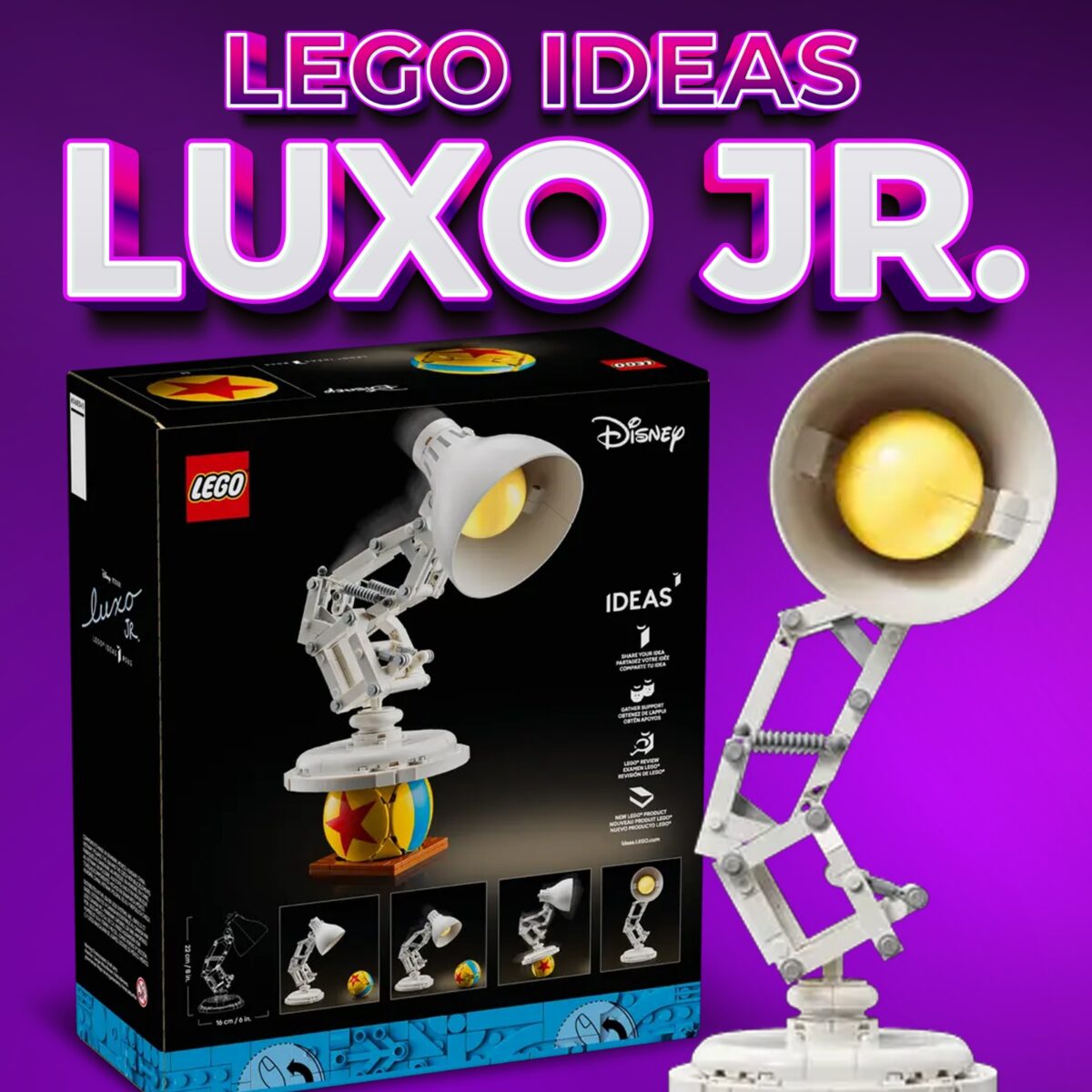LEGO: PIXAR LUXO JR!