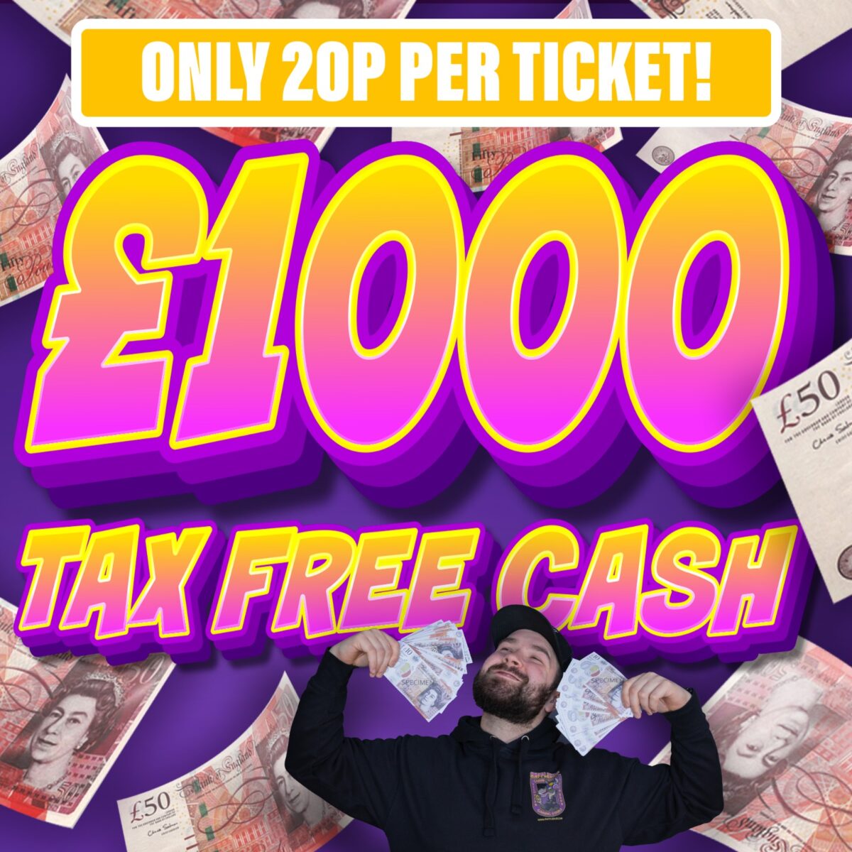 £1,000 TAX FREE CASH!