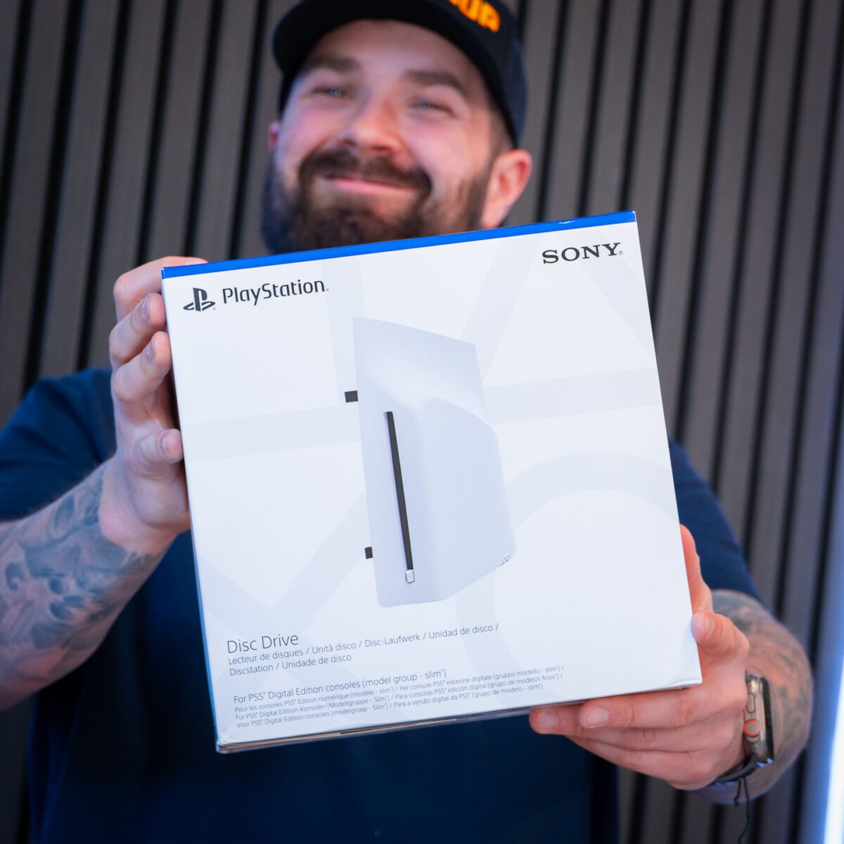 PLAYSTATION 5 DISC DRIVE!