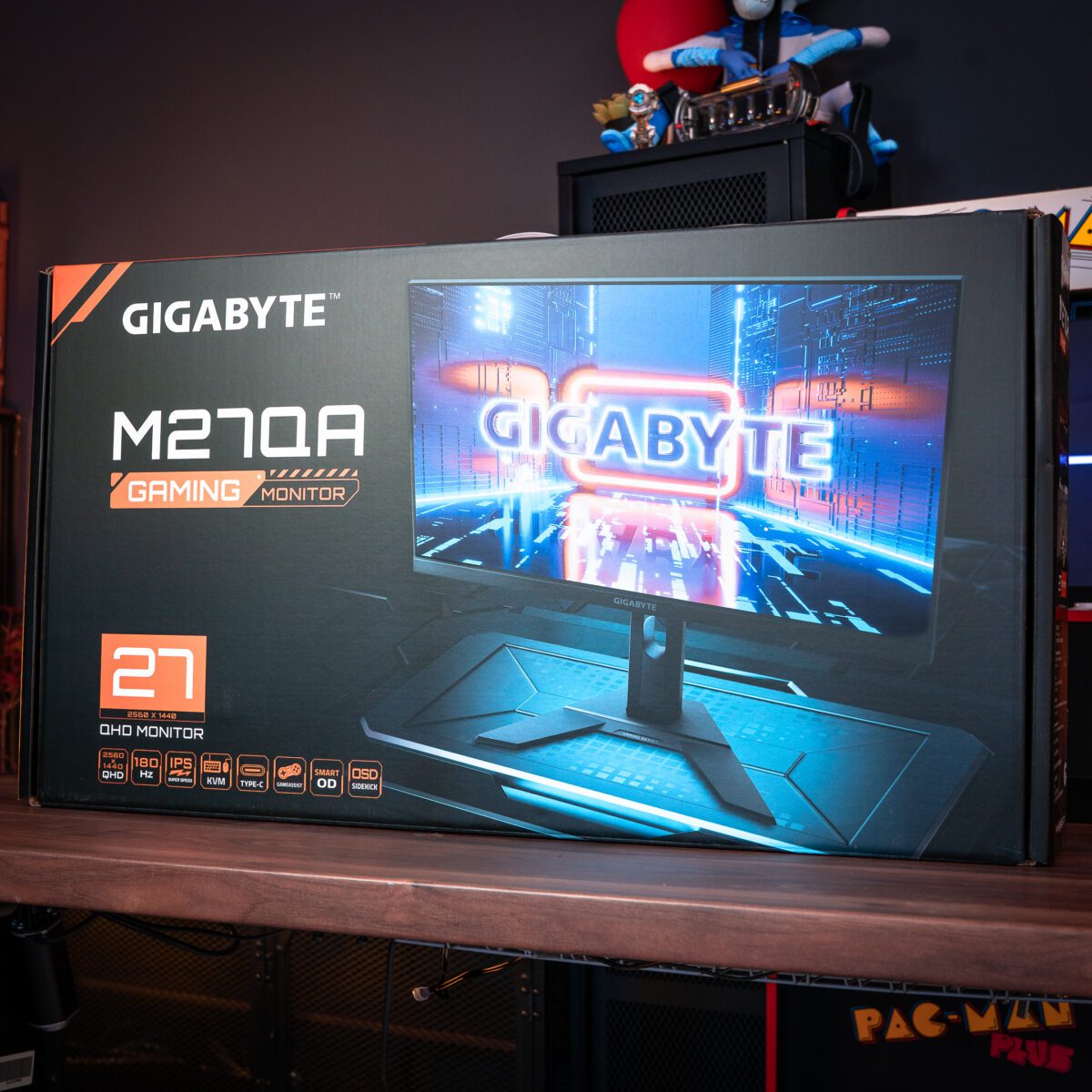 GIGABYTE M27QA-EK 27" GAMING MONITOR - AUTO DRAW!