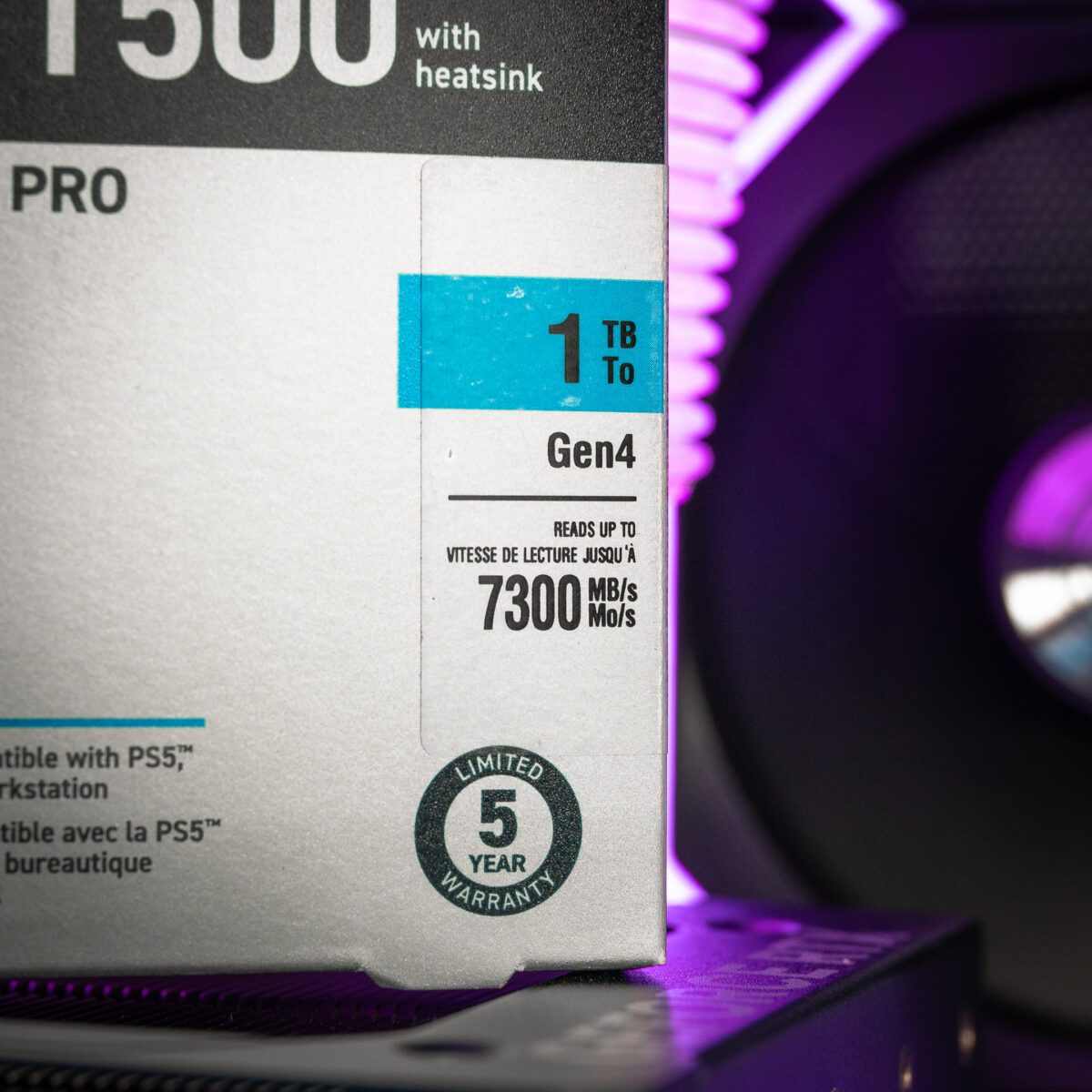 1TB CRUCIAL T500 M.2 SSD WITH HEATSINK - AUTO DRAW! - Image 2