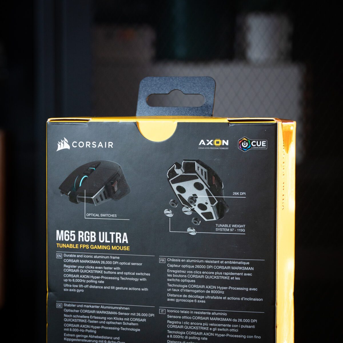 CORSAIR M65 RGB ULTRA GAMING MOUSE - AUTO DRAW! - Image 2
