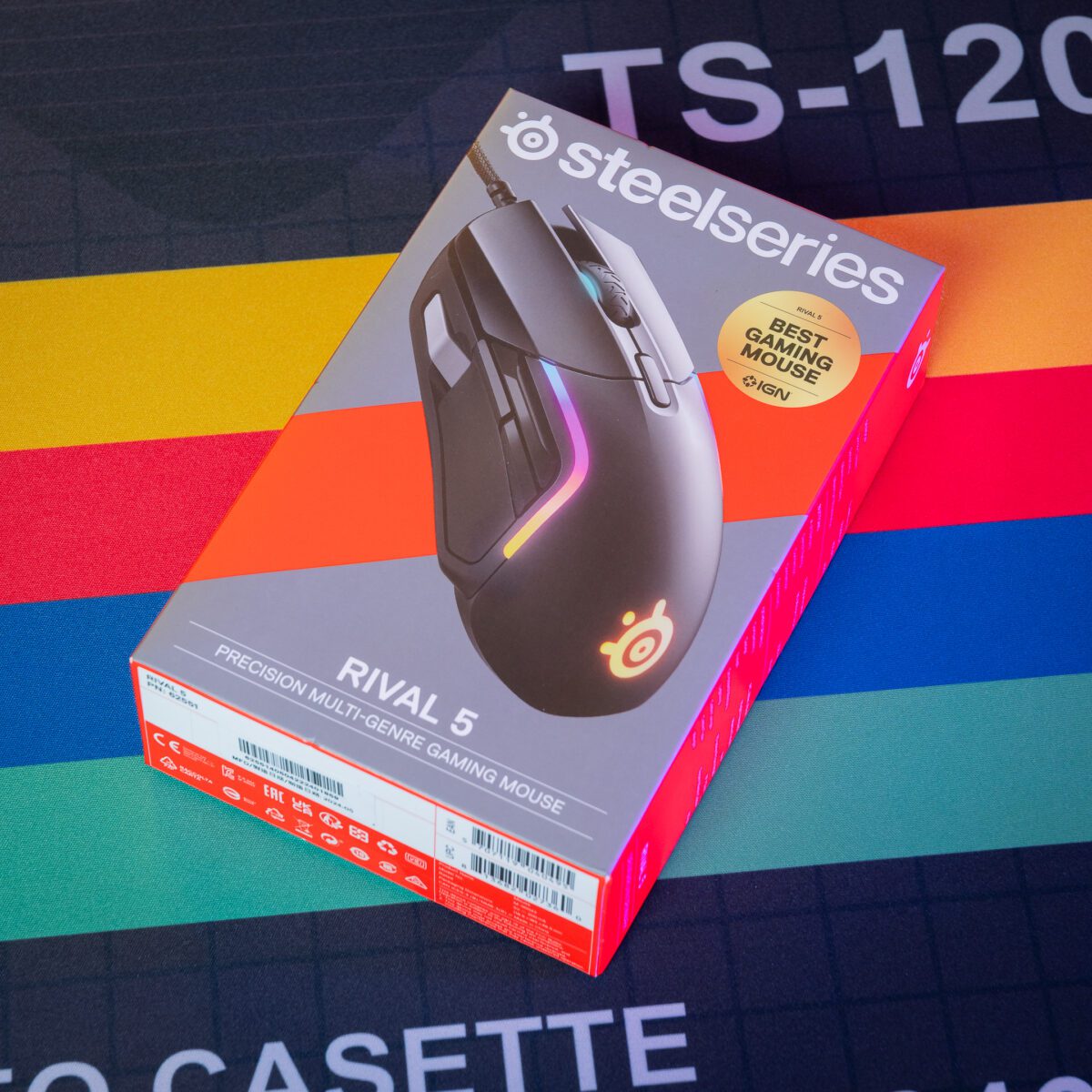 STEELSERIES RIVAL 5 GAMING MOUSE!