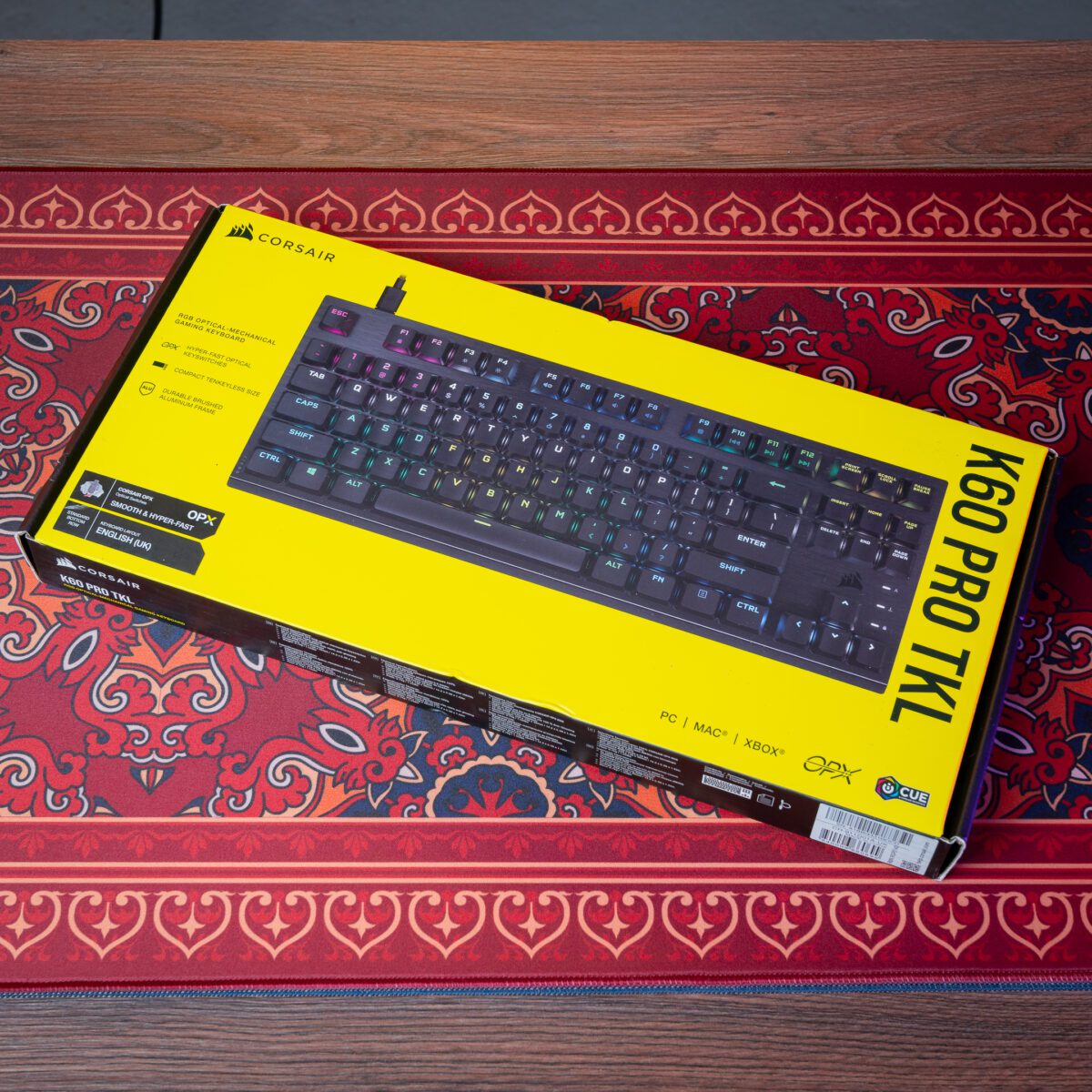 CORSAIR K60 PRO TKL!