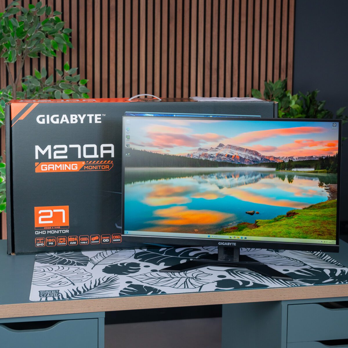 GIGABYTE M27QA-EK 27" GAMING MONITOR!