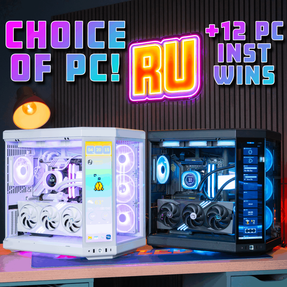HYTE Y70 5070Ti PC: INTEL VS AMD - 12x INST WINS!
