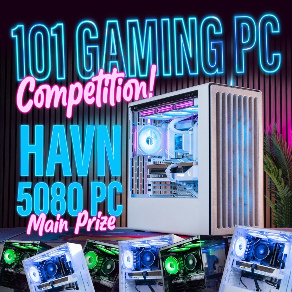CHRISTMAS 101 PC COMP | MAIN PRIZE: 5080 PC | 100X PC INST WINS!