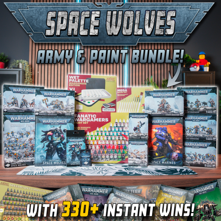 Space Wolves Shop WH40K Space Wolves Army & Paint Bundle | 300+ Inst Wins! - RaffledUp