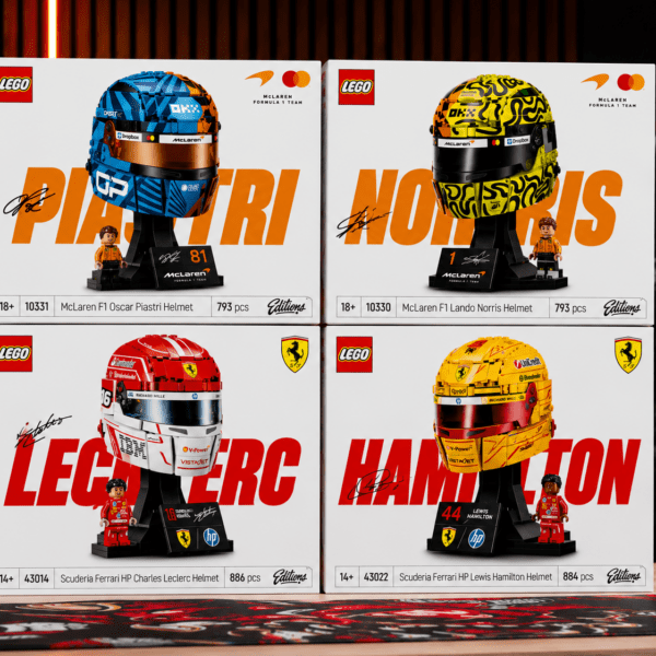 LEGO: CHOICE OF F1 HELMET!