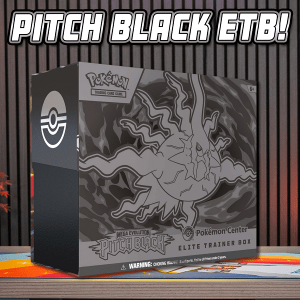 POKÉMON: ME PITCH BLACK POKEMON CENTER ETB!