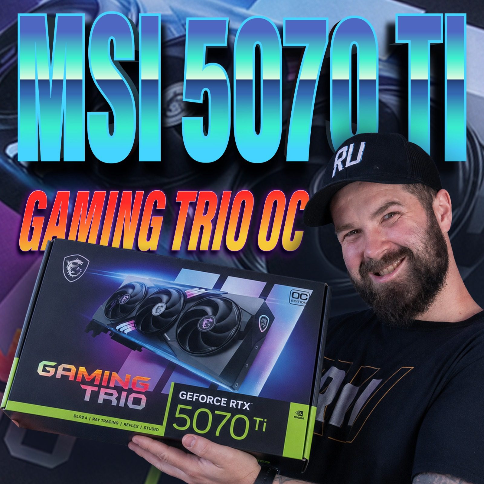 MSI 5070 TI GAMING TRIO OC GPU