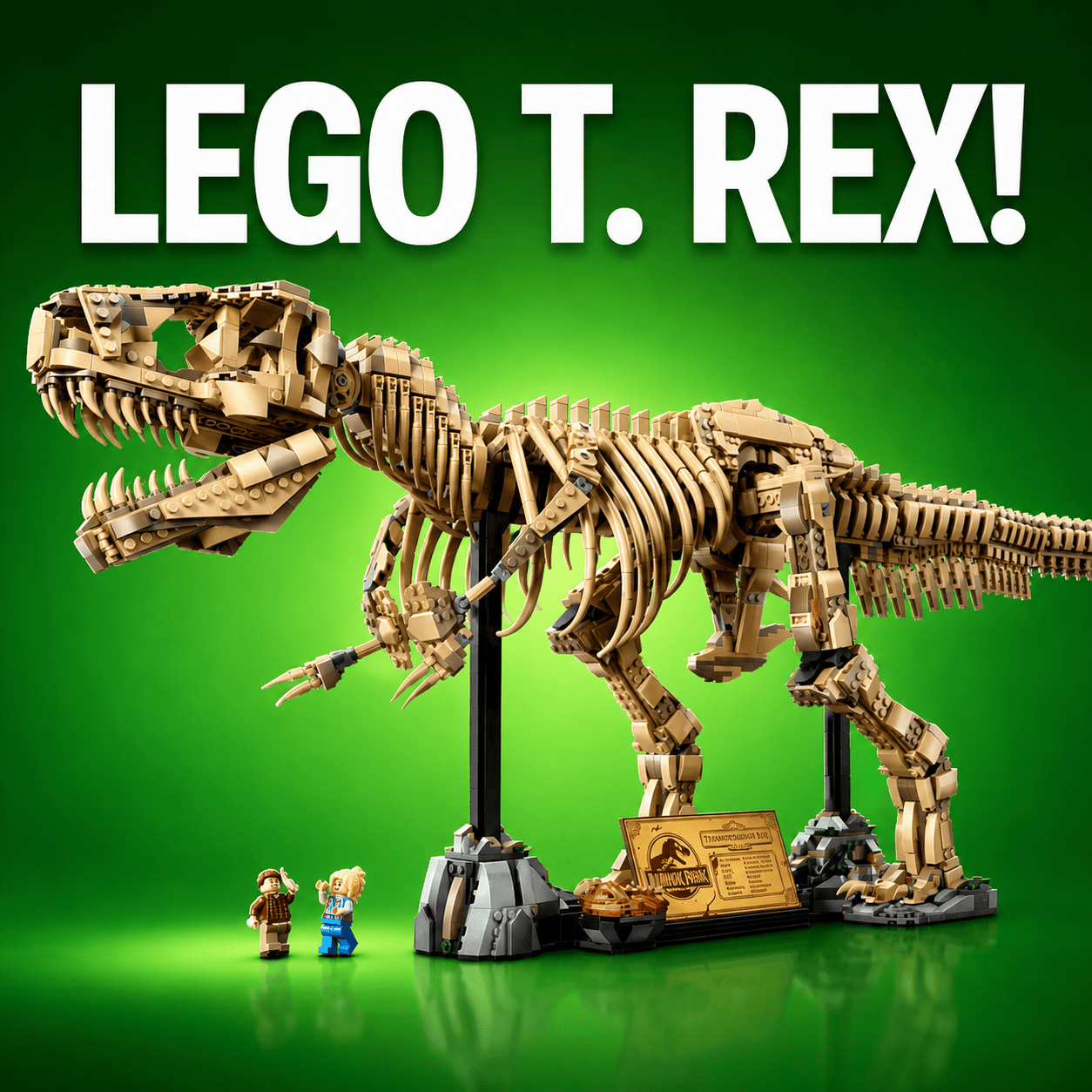LEGO: TYRANNOSAURUS REX!