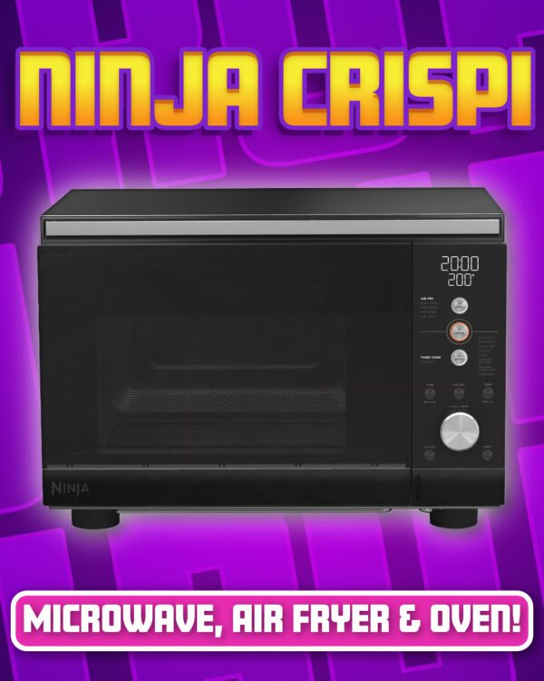 Ninja CRISPi Microwave, Air Fryer & Oven!
