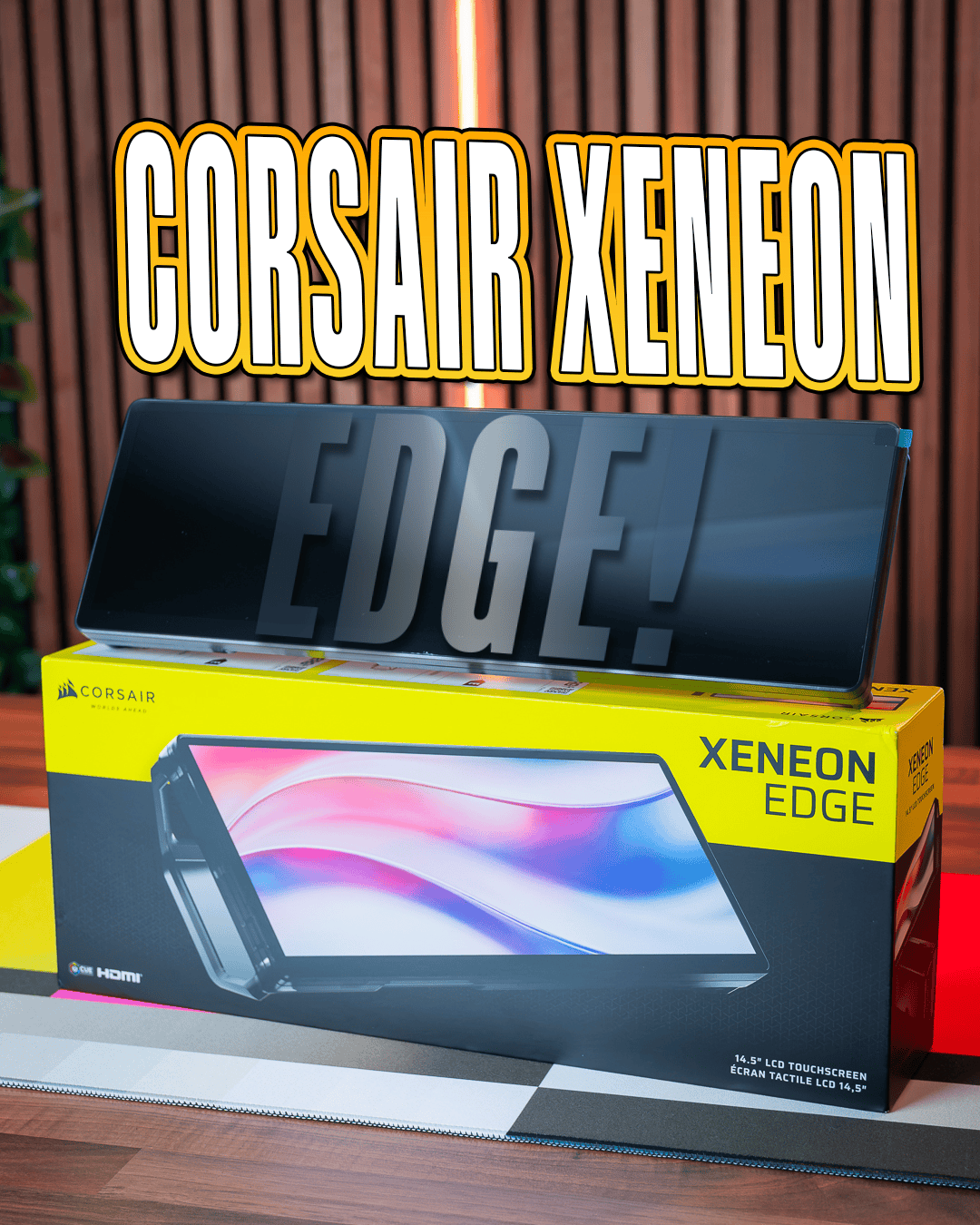 CORSAIR XENEON EDGE 14.5″ LCD TOUCHSCREEN